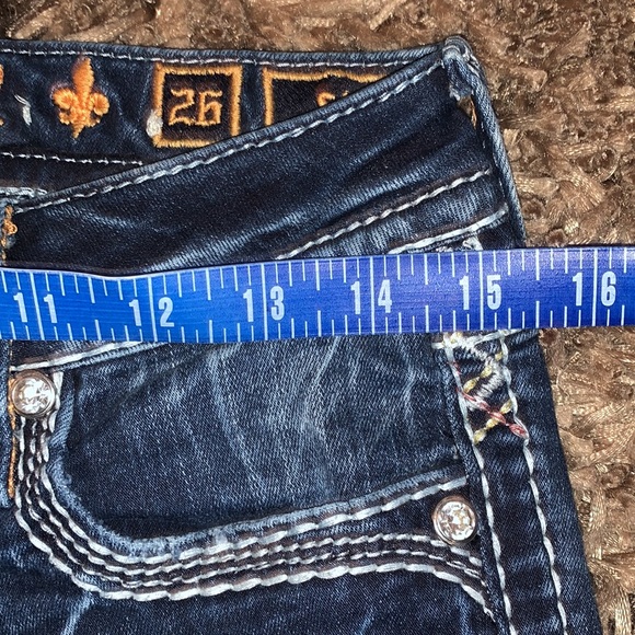 Rock Revival Charon Skinny Jeans size 26 inseam 30 good cond - Picture 9 of 11